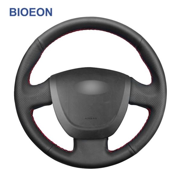 black pu artificial leather car steering wheel covers braid for lada granta 2011 2012 2013 2014 2021
black pu artificial leather car steering wheel covers braid for lada granta 2011 2012 2013 2014 2021