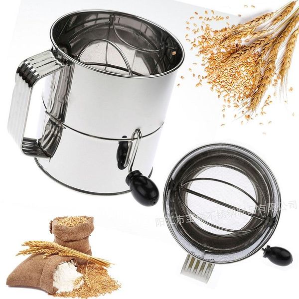 baking & pastry tools flour sifter sieve cup handheld 20 mesh filter screen ball whisk shaker stainless steel hand-pressed bakeware
baking & pastry tools flour sifter sieve cup handheld 20 mesh filter screen ball whisk shaker stainless steel hand-pressed bakeware