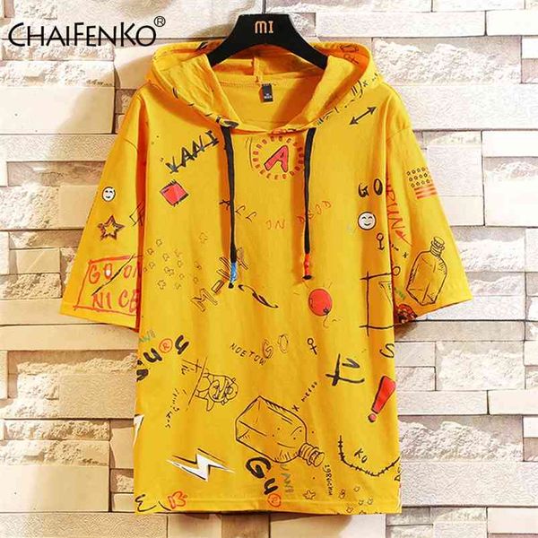 chaifenko summer short sleeve hoodies men fashion printing hoodies sweatshirts mens harajuku graffiti mens hoodies 210728, Black
chaifenko summer short sleeve hoodies men fashion printing hoodies sweatshirts mens harajuku graffiti mens hoodies 210728, Black