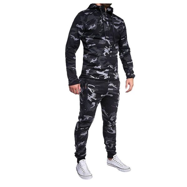 men's tracksuits autumn and winter camouflage sports suit long-sleeved hooded sweater pants all-match suit#g30, Gray
men's tracksuits autumn and winter camouflage sports suit long-sleeved hooded sweater pants all-match suit#g30, Gray
