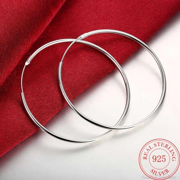 hoop & huggie personality hyperbole earring for women party wedding 50mm/60mm 925 sterling silver large earrings round circle girl gift, Golden;silver
hoop & huggie personality hyperbole earring for women party wedding 50mm/60mm 925 sterling silver large earrings round circle girl gift, Golden;silver