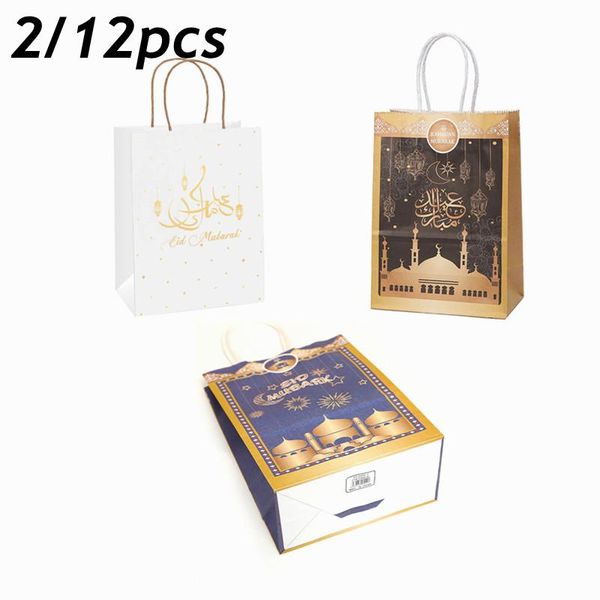 2/12pcsmuslim eid mubarak golden tote bags commemorative gift packaging ramadan kraft paper bag party supplies wrap
2/12pcsmuslim eid mubarak golden tote bags commemorative gift packaging ramadan kraft paper bag party supplies wrap