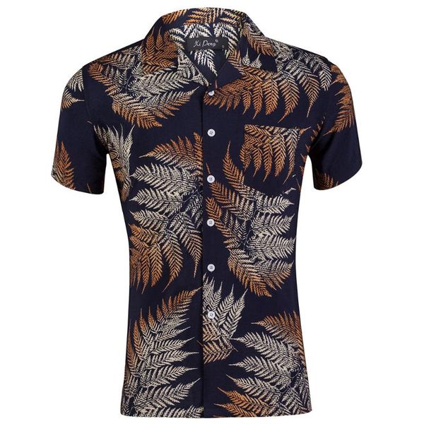 men's casual shirts summer hawaii style print cotton mens short sleeve turn down collar shirt for men cool thin beachwear holiday, White;black
men's casual shirts summer hawaii style print cotton mens short sleeve turn down collar shirt for men cool thin beachwear holiday, White;black