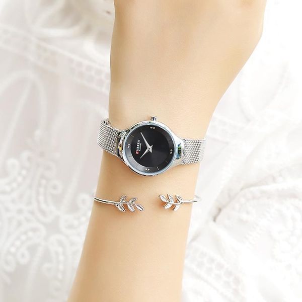 wristwatches elegant women watches curren fashion quartz stainless steel mesh watch female simple wristwatch for ladies clock, Slivery;brown
wristwatches elegant women watches curren fashion quartz stainless steel mesh watch female simple wristwatch for ladies clock, Slivery;brown