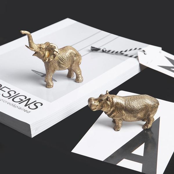 decorative objects & figurines resin golden hippo elephant miniature home decoration animal sculpture modern art ornaments office deskcr
decorative objects & figurines resin golden hippo elephant miniature home decoration animal sculpture modern art ornaments office deskcr
