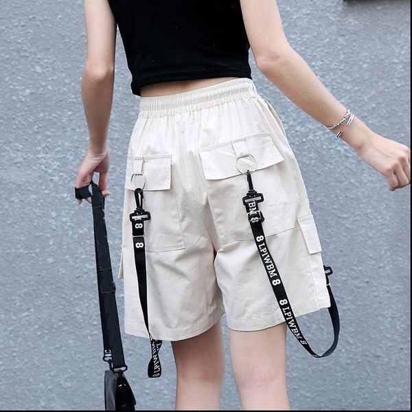 womens short fashion women summer streetwear shorts female casual high waist drawstring cargo pant ladies plus size loose, White;black
womens short fashion women summer streetwear shorts female casual high waist drawstring cargo pant ladies plus size loose, White;black