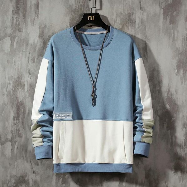 patchwork color sweatshirt men's hoodies spring autumn hoody casual streetwear clothes & sweatshirts, Black
patchwork color sweatshirt men's hoodies spring autumn hoody casual streetwear clothes & sweatshirts, Black