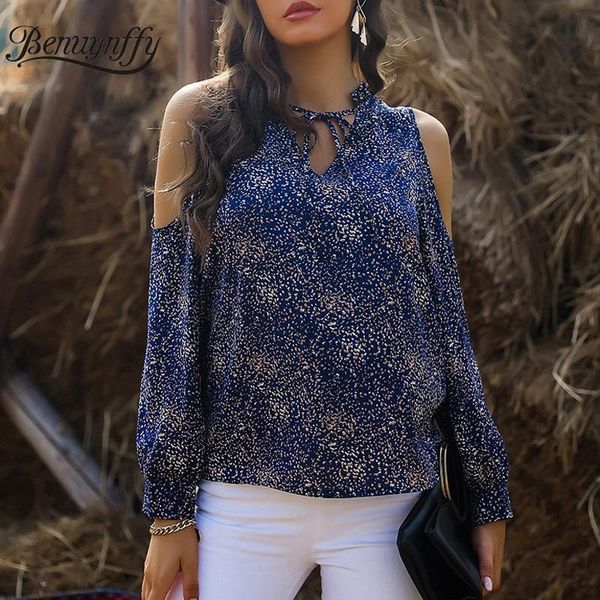 women's blouses & shirts benuynffy tie neck cold shoulder print blouse women spring autumn fashion street long sleeve casual ladies an, White
women's blouses & shirts benuynffy tie neck cold shoulder print blouse women spring autumn fashion street long sleeve casual ladies an, White