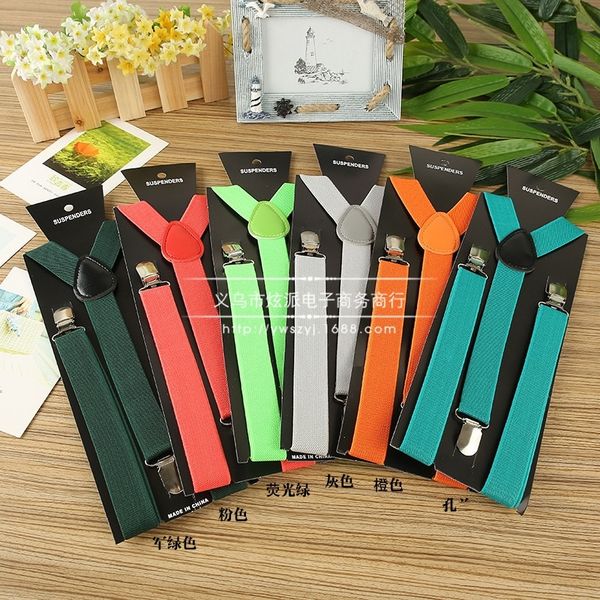 uSh adult solid color sling shoulder suspendermen's and suspenders women's three clip elastic adult solid color sling shoulder strap straps, Black;white
uSh adult solid color sling shoulder suspendermen's and suspenders women's three clip elastic adult solid color sling shoulder strap straps, Black;white