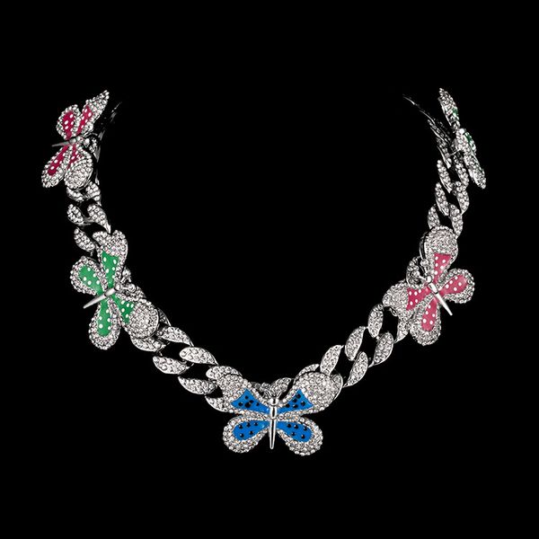 new fashion charm hip hop e girl style jewelry colorful butterfly pendant necklace rock punk hip hop rapper dancer essential choker gifts fo, Golden;silver
new fashion charm hip hop e girl style jewelry colorful butterfly pendant necklace rock punk hip hop rapper dancer essential choker gifts fo, Golden;silver