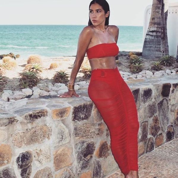 female package hip skirt solid color high waist beach for women cover up skirts bikini covers black women's swimwear, White;black
female package hip skirt solid color high waist beach for women cover up skirts bikini covers black women's swimwear, White;black