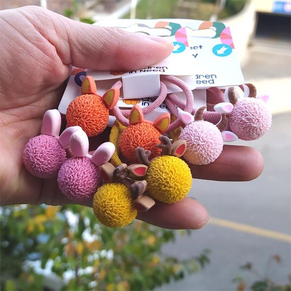 2pcs deer cartoon elastic hair bands rubber rope tie girls scrunchie ponytail holder gum accessories, Slivery;white
2pcs deer cartoon elastic hair bands rubber rope tie girls scrunchie ponytail holder gum accessories, Slivery;white