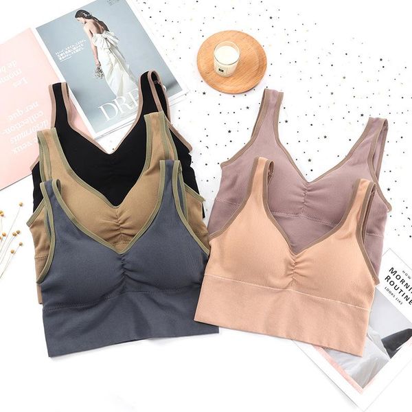 bra sport summer crop seamless gym underwear women removable padded camisole female sportswear running push up yoga outfit
bra sport summer crop seamless gym underwear women removable padded camisole female sportswear running push up yoga outfit