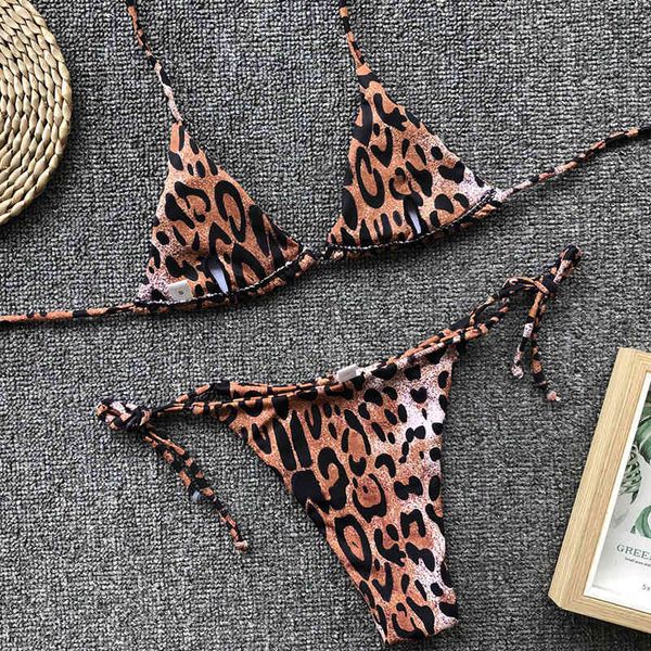 2021 bandeau mini string leopard swimsuit women micro bikini set swimwear female beach wear bather halter bathing suitb
2021 bandeau mini string leopard swimsuit women micro bikini set swimwear female beach wear bather halter bathing suitb