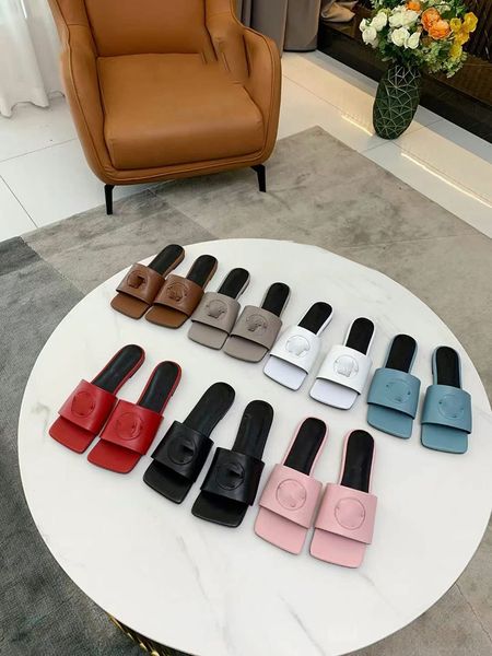 2021womens slippers brand slides luxury women slipper genuine leather sandal metal buckle logo slide summer shoes, Black
2021womens slippers brand slides luxury women slipper genuine leather sandal metal buckle logo slide summer shoes, Black