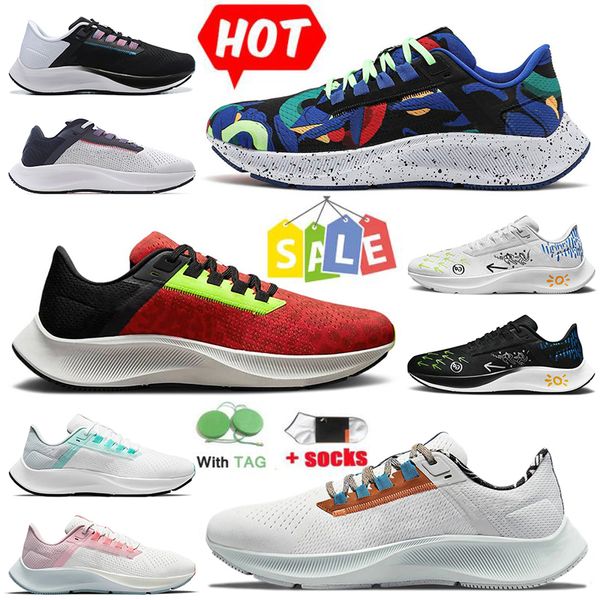 2022 wholesale mens women luxurys pegasus 37 38 running shoes greedy graffiti black white wolf grey thunder blue multi-color designer traine, White;red
2022 wholesale mens women luxurys pegasus 37 38 running shoes greedy graffiti black white wolf grey thunder blue multi-color designer traine, White;red