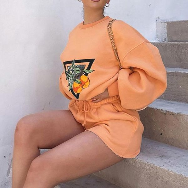 women's tracksuits women cute pattern printing two-piece round neck casual loose full-sleeved shorts suit femme oversized sportswear st, Gray
women's tracksuits women cute pattern printing two-piece round neck casual loose full-sleeved shorts suit femme oversized sportswear st, Gray