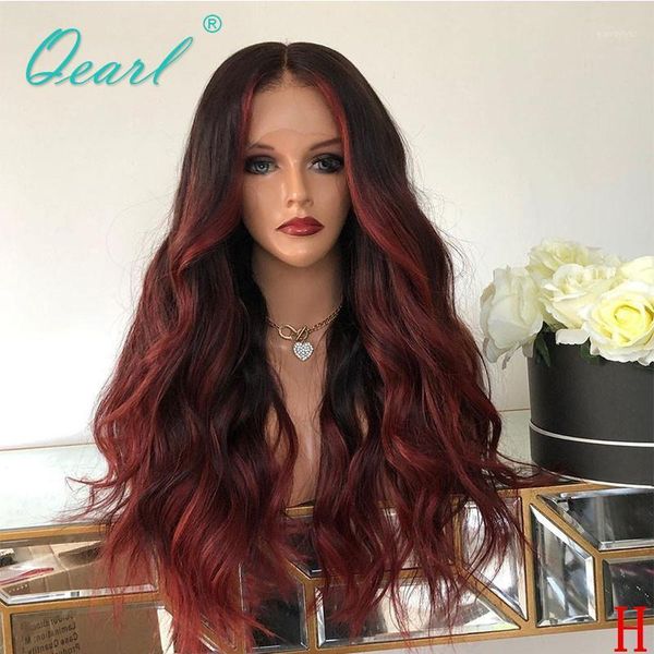 red balayage ombre color lace front wig 13x4 human hair wigs remy wavy 150% 180% preplucked with baby hairs qearl1, Black;brown
red balayage ombre color lace front wig 13x4 human hair wigs remy wavy 150% 180% preplucked with baby hairs qearl1, Black;brown