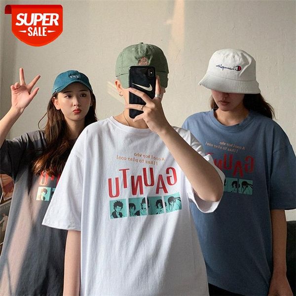 harajuku port style short-sleeved t-shirt female korean version loose girlfriends couples net red half-sleeved #rh8g, White
harajuku port style short-sleeved t-shirt female korean version loose girlfriends couples net red half-sleeved #rh8g, White