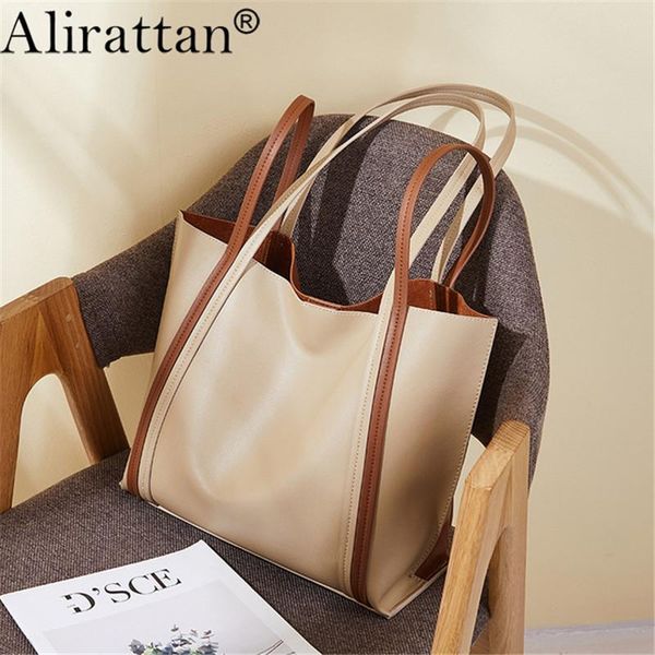 evening bags alirattan women genuine leather shoulder shopping bag fashion design large capacity tote lady trendy composite
evening bags alirattan women genuine leather shoulder shopping bag fashion design large capacity tote lady trendy composite