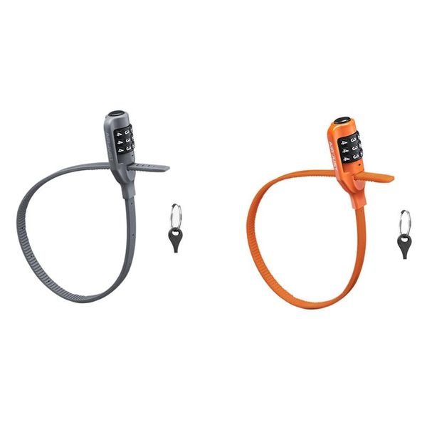 bike locks ulac 2 pcs cable lock multi stable bicycle helmet password cycling for mtb road gray & orange
bike locks ulac 2 pcs cable lock multi stable bicycle helmet password cycling for mtb road gray & orange
