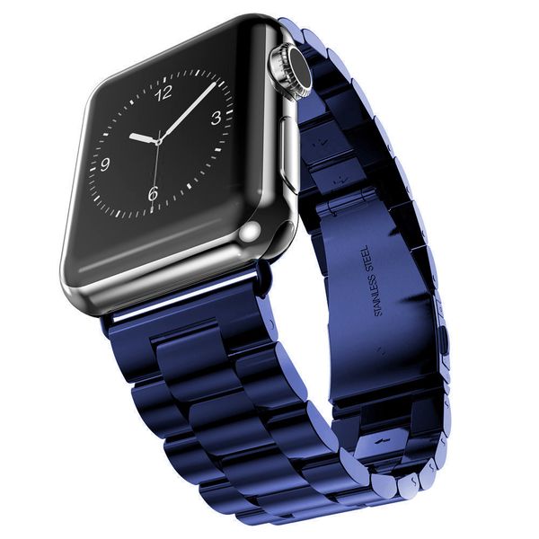 for iwatch bracelet watch bands accessories 38mm 42mm 40mm 44mm classical lock with adapter stainless steel, Black;brown
for iwatch bracelet watch bands accessories 38mm 42mm 40mm 44mm classical lock with adapter stainless steel, Black;brown