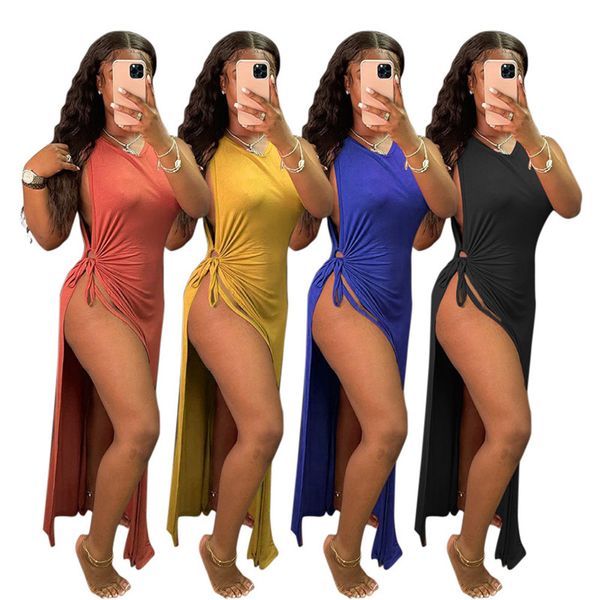 casual dresses wholesale items bulk lots summer solid y2k dress sleeveless slim split ankle-length womens clothing m7282 by dhl, Black;gray
casual dresses wholesale items bulk lots summer solid y2k dress sleeveless slim split ankle-length womens clothing m7282 by dhl, Black;gray