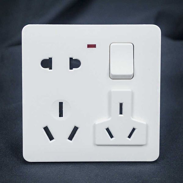 86 type concealed wall mounted household 16a 233 multi hole socket one opening and eight holes with switch panel
86 type concealed wall mounted household 16a 233 multi hole socket one opening and eight holes with switch panel