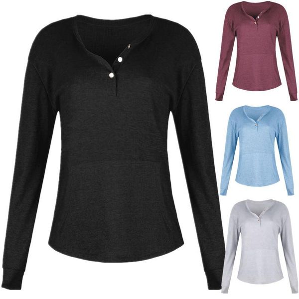 women's t-shirt women knitted t-shirts long sleeve black fashion tee 5xl plus size loose cotton button v-neck lady casual oversized, White
women's t-shirt women knitted t-shirts long sleeve black fashion tee 5xl plus size loose cotton button v-neck lady casual oversized, White