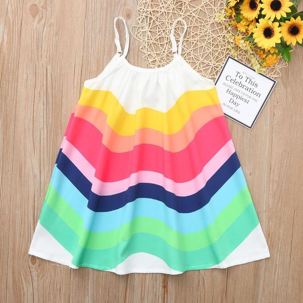 harajuku girls rainbow print princess dresses beach dress clothes children's casual summer chiffon sleeveless sling girl's, Red;yellow
harajuku girls rainbow print princess dresses beach dress clothes children's casual summer chiffon sleeveless sling girl's, Red;yellow