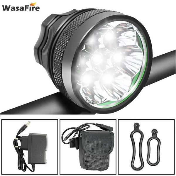 7*xml-t6 led bicycle light 10000lm bike lights front headlamp cycling accessories headlight+9600mah battery pack
7*xml-t6 led bicycle light 10000lm bike lights front headlamp cycling accessories headlight+9600mah battery pack