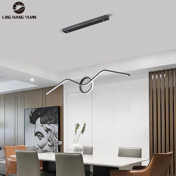 pendant lamps simple modern led light black&gold metal ceiling lamp for home dining room kitchen living luminaires
pendant lamps simple modern led light black&gold metal ceiling lamp for home dining room kitchen living luminaires