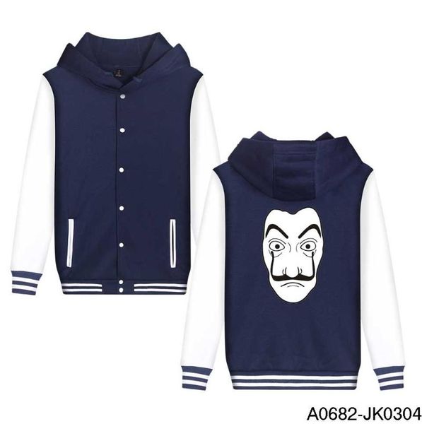 men's jackets money heist print men jacket hoodie mens streetwear fleece hoodies funny casa de papel sweatshirts hip hop harajuku track, Black;brown
men's jackets money heist print men jacket hoodie mens streetwear fleece hoodies funny casa de papel sweatshirts hip hop harajuku track, Black;brown