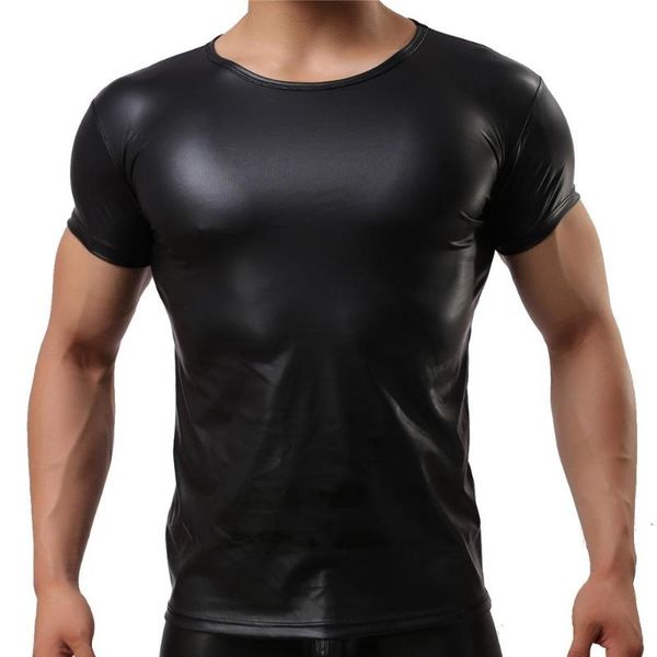 men's t-shirts crazy liquid metallic short sleeve nightclub t-shirt fashion crewneck muscle undershirt stage costumes, White;black
men's t-shirts crazy liquid metallic short sleeve nightclub t-shirt fashion crewneck muscle undershirt stage costumes, White;black