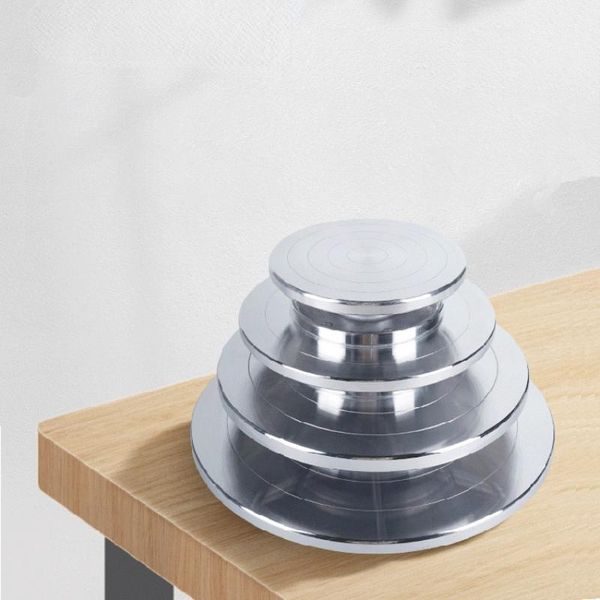 craft tools aluminum alloy turntable sculpture pottery manual cake decorating table
craft tools aluminum alloy turntable sculpture pottery manual cake decorating table