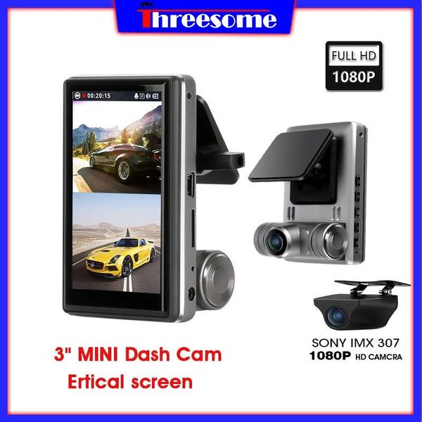 3" mini dash cam touch screen car dvr 1080p+720p hd camera video recorder registrar night vision 24h parking monitor threesome dvrs
3" mini dash cam touch screen car dvr 1080p+720p hd camera video recorder registrar night vision 24h parking monitor threesome dvrs