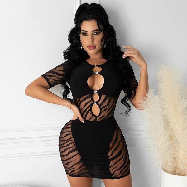 casual dresses cut out zebra mesh transparent women's mini dress for beach holiday club party prom night bodycon pencil shorts, Black;gray
casual dresses cut out zebra mesh transparent women's mini dress for beach holiday club party prom night bodycon pencil shorts, Black;gray