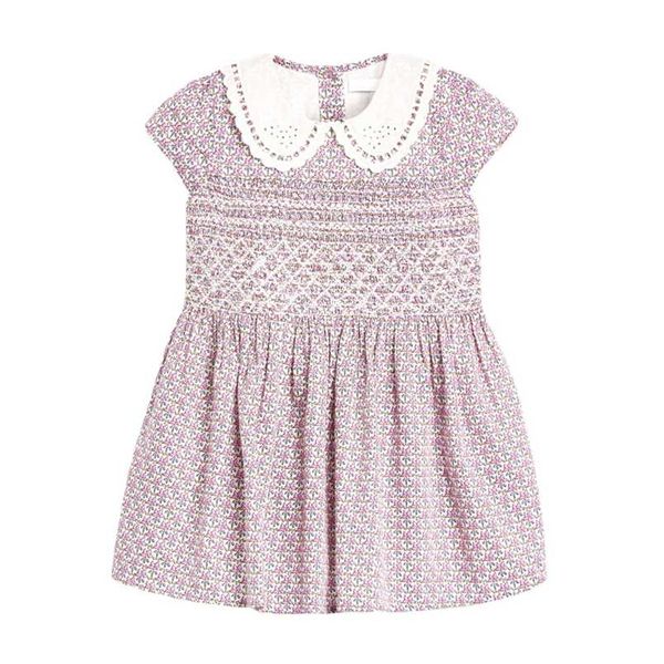 little maven summer dress floral peter pan girl clothes cotton tunic toddler girls es kids clothing princess 211109, Blue;red
little maven summer dress floral peter pan girl clothes cotton tunic toddler girls es kids clothing princess 211109, Blue;red