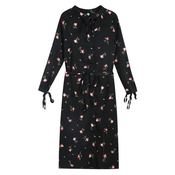 casual dresses perhaps u black floral print bow collar button lace-up long sleeve midi dress chiffon autumn d2027, Black;gray
casual dresses perhaps u black floral print bow collar button lace-up long sleeve midi dress chiffon autumn d2027, Black;gray
