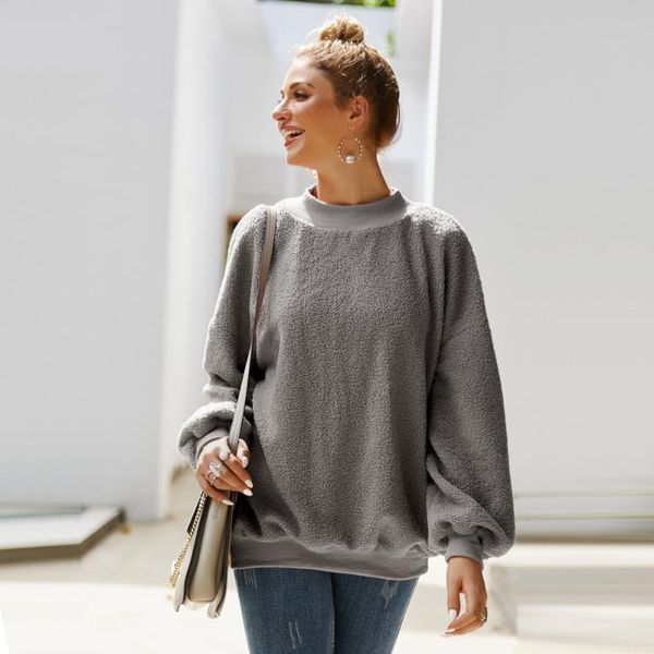 women's hoodies & sweatshirts autumn winter long sleeved velvet warm pullover casual solid small o-neck fashion thick for ladies, Black
women's hoodies & sweatshirts autumn winter long sleeved velvet warm pullover casual solid small o-neck fashion thick for ladies, Black
