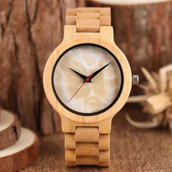 wristwatches men's full bamboo marble design wood watches men quartz analog watch bracelet clasp male wristwatch relojes hombre 2021, Slivery;brown
wristwatches men's full bamboo marble design wood watches men quartz analog watch bracelet clasp male wristwatch relojes hombre 2021, Slivery;brown