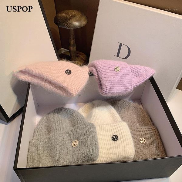 beanie/skull caps uspop women's hats thick warm knitted solid color letter hair skullies beanies, Blue;gray
beanie/skull caps uspop women's hats thick warm knitted solid color letter hair skullies beanies, Blue;gray