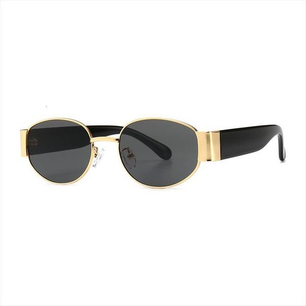 oval designer sunglasses for men and women classic metal frame fashion sun glasses, White;black
oval designer sunglasses for men and women classic metal frame fashion sun glasses, White;black