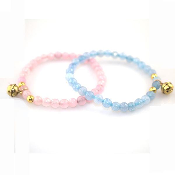 beaded, strands pink blue two-color fashion women's bracelet natural crystal bell beaded diy handmade, Black
beaded, strands pink blue two-color fashion women's bracelet natural crystal bell beaded diy handmade, Black