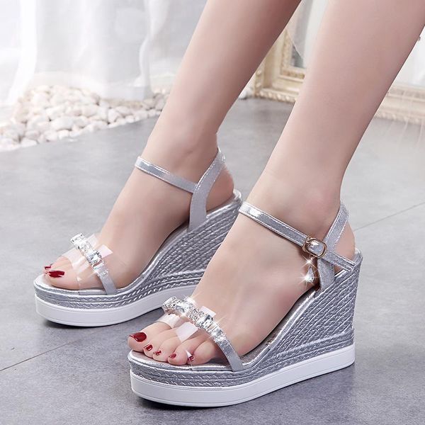 dress shoes fashion platform super high heels women pumps peep toe rubber wedge heel for sandalen 2021, Black
dress shoes fashion platform super high heels women pumps peep toe rubber wedge heel for sandalen 2021, Black