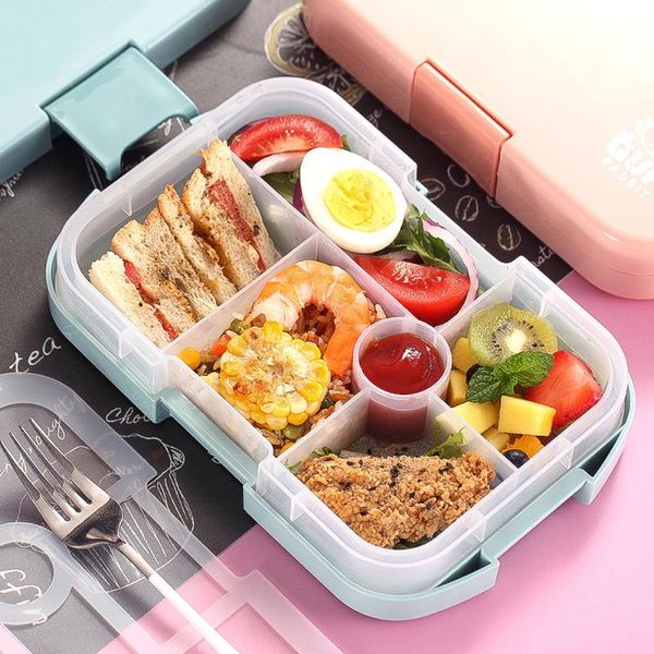 dinnerware sets children's bento box with 6 compartments 920ml kindergarten picnic travel snack lunch microwave children
dinnerware sets children's bento box with 6 compartments 920ml kindergarten picnic travel snack lunch microwave children