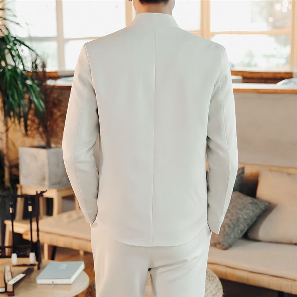men's suits & blazers spring / summer 2021 black men's 2-piece set 4xl fashion wedding casual suit jacket and pants, White;black
men's suits & blazers spring / summer 2021 black men's 2-piece set 4xl fashion wedding casual suit jacket and pants, White;black