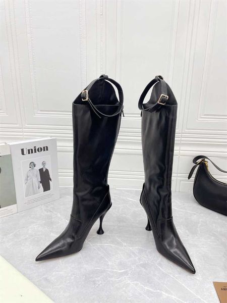 boots autumn/winter selling belt buckle knight high oil wax discolored cowhide size 35-41 (40-41 needs customization), Black
boots autumn/winter selling belt buckle knight high oil wax discolored cowhide size 35-41 (40-41 needs customization), Black