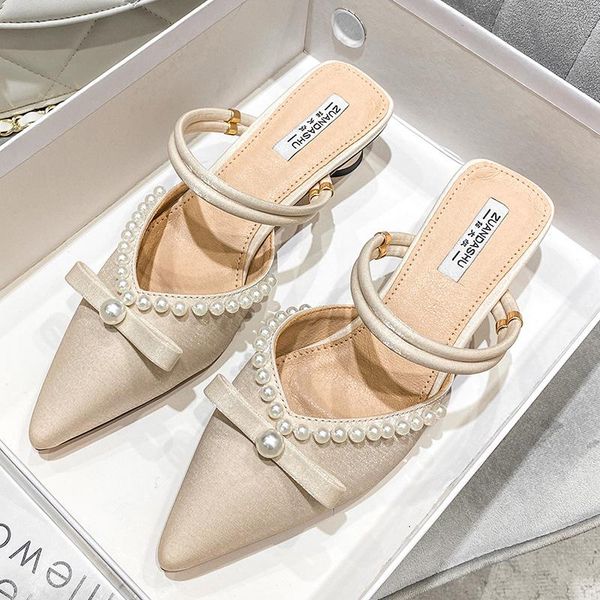 sandals km-roya pearl fashion slippers women dress shoes woman slides low heel 3cm flip flops female ladies mules size 34-42, Black
sandals km-roya pearl fashion slippers women dress shoes woman slides low heel 3cm flip flops female ladies mules size 34-42, Black