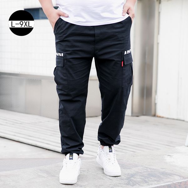 men's pants 9xl sweatpants summer men cargo spring male loose straight nine points plus size trousers casual overalls opoj, Black
men's pants 9xl sweatpants summer men cargo spring male loose straight nine points plus size trousers casual overalls opoj, Black
